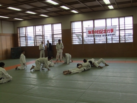 荒川総合スポーツセンター第二武道場にて